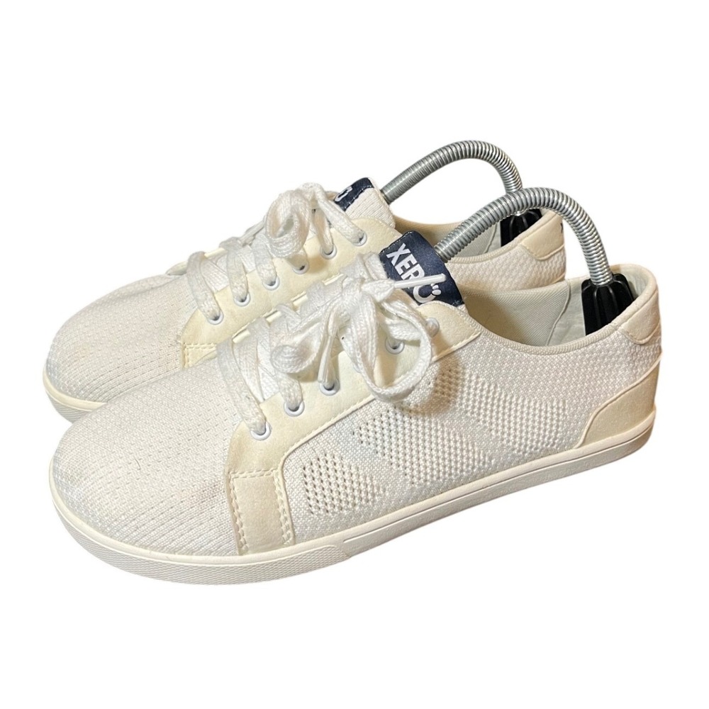 Xero Shoes Dillon Men 9 White Mesh Barefoot Minimalist Sneakers Shoes